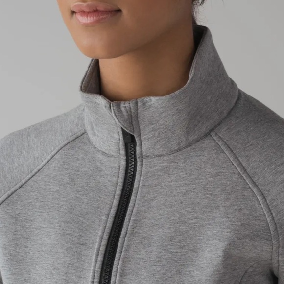 Lululemon grey bomber jacket - Picture 5 of 10